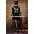 Elegant Women Trench Coat Long Sleeve Jacket Chinese Traditional Outwear Overcoat